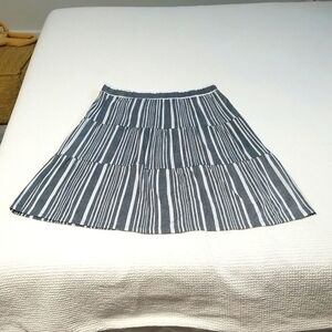 Cato gray and white skirt​​​​​
